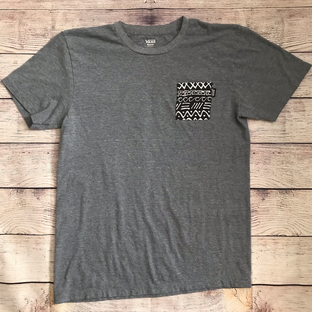 Vans Pocket Tee Grey